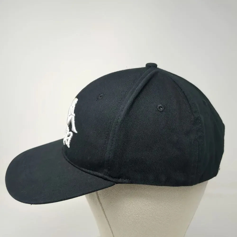 Kappa Snapback Hat Black Size 59 Embroidered Logo Adjustable Sportswear Cap